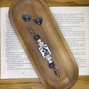 One More Chapter | Beaded Kindle Strap, Kindle Grip | Silicone Accessories | Paperwhite, Basic, Colorsoft, Kobo, eReader, eBook | Bookish