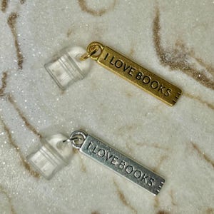 Bookish | Dust Plug | Phone Charm | Ereader Charm | USB-C | Cellphone | Kindle Dust Plug | iPhone Dust Plug | Android Charm | Books | Reader