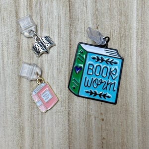 Bookish | dust plug | phone charm | ereader charm | usb-c | cellphone | kindle dust plug | iphone dust plug | android charm | books | reader