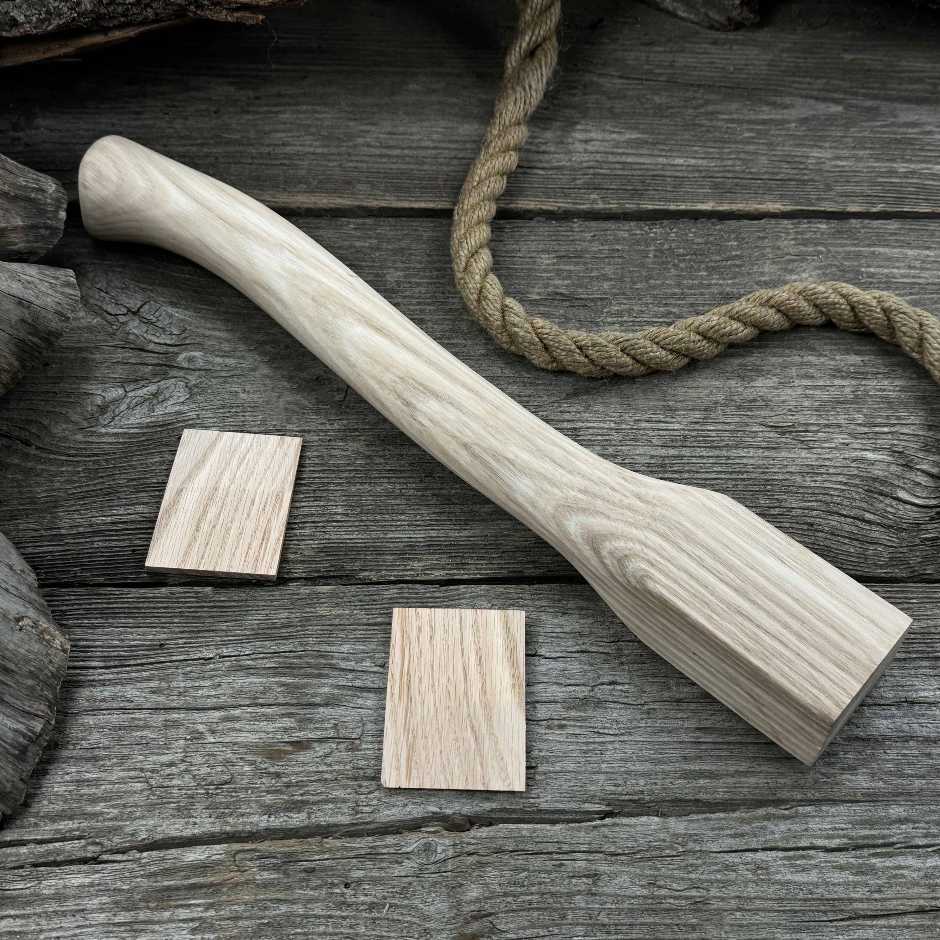 High Quality Replacement Axe Handle. Ergonomic Ash Wood Handle, Red Oak Wedges. Handcrafted Handles for Axe, Hatchet, Adze. Custom Handle.