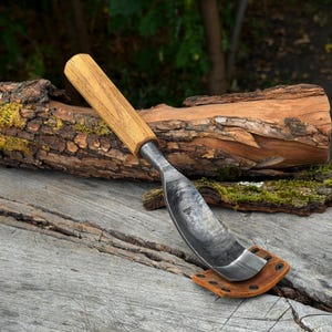 Spoon Bent Gouges, Deep Bowl Hollowing, Wood And Kuksa Carving, Hand Forged Carbon Steel image 17