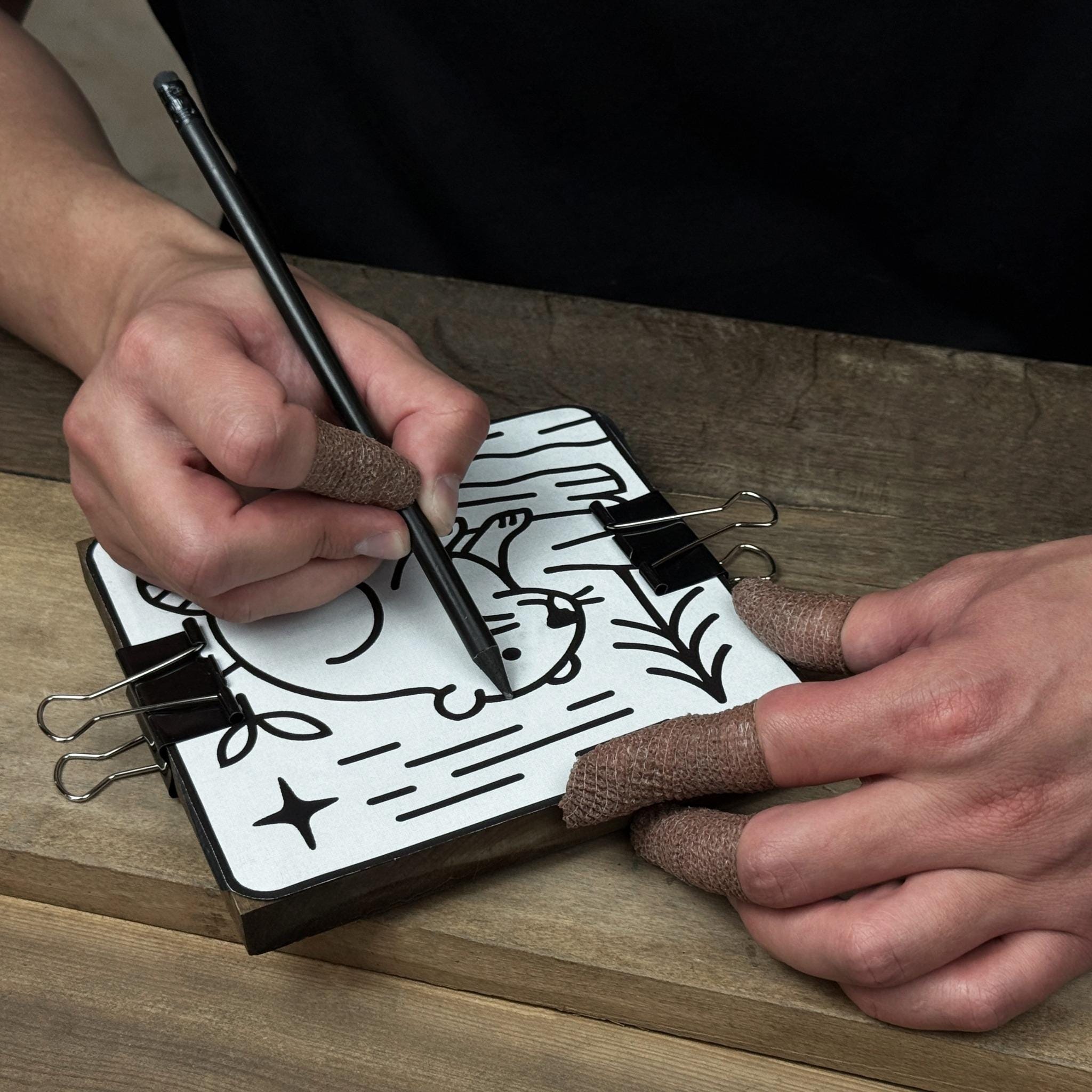 初心者向けビーバー木彫りキット – DIY 木彫りキット（工具、型紙