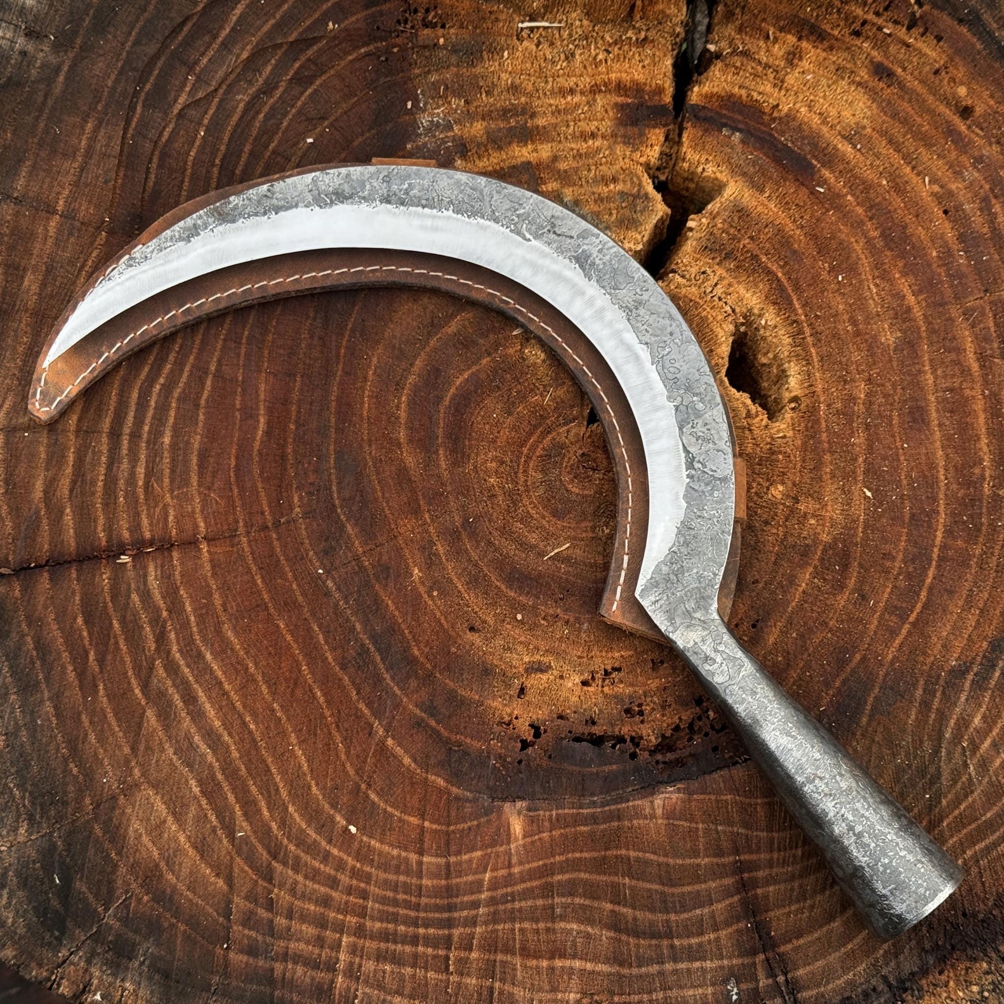 sickle出品 Sickle With Forged Handle. Razor Sharp Blade. Hand Forged From