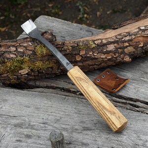 Spoon Carving Gouges, Bowl Hollowing Tools, Hand Forged 52100 Carbon Steel, Gift for Him image 18