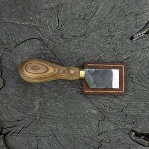 Straight Skiving Knife. Razor Sharp Blade. Leather Japanese Knife. Hand ...