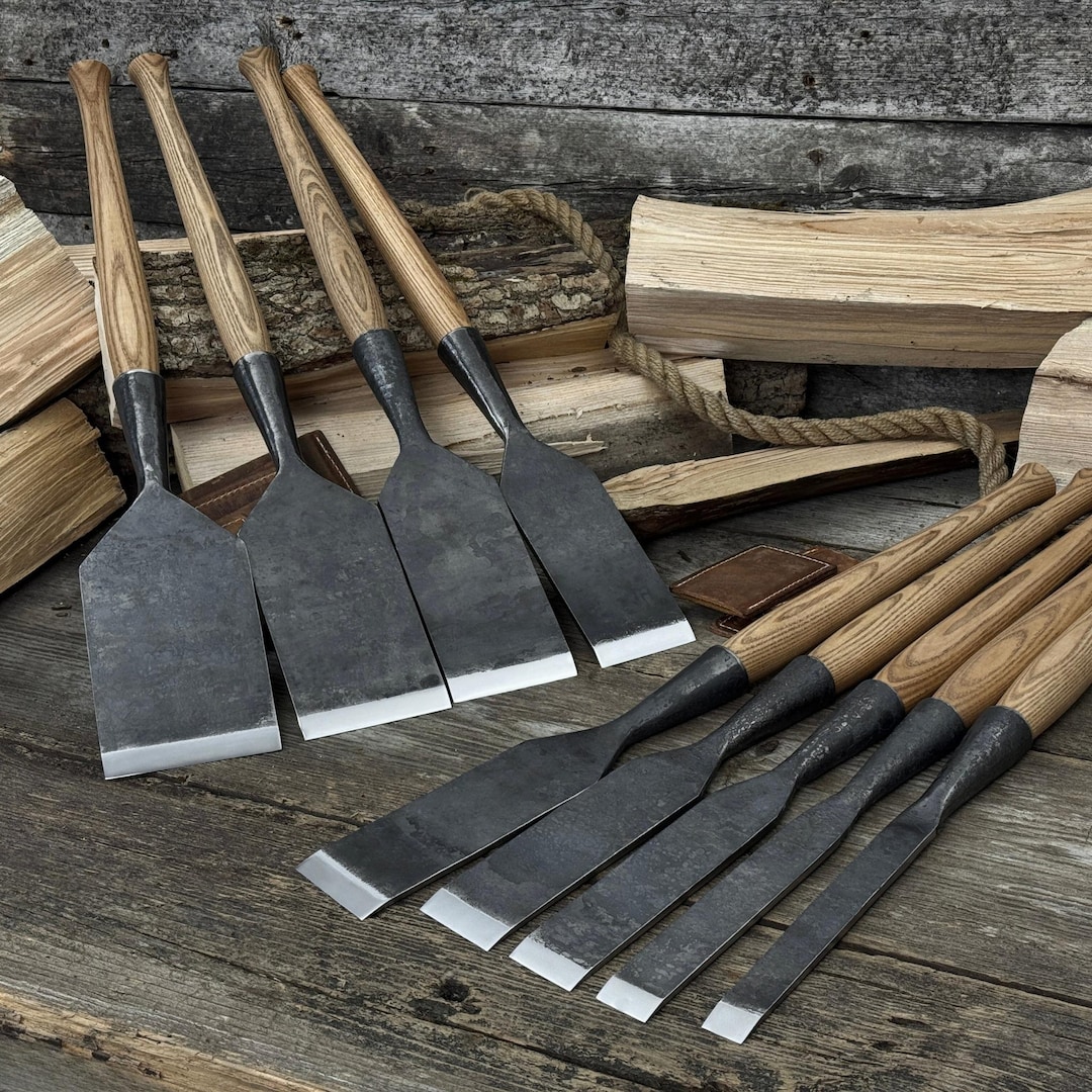 Timber Slick Chisels, Custom Size. Sharp Blade. Hand Forged From ...