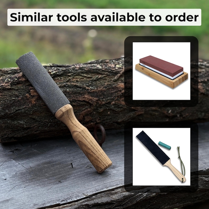 Sharpening Stone. Diamond Grit Scythe and Sickle Combination Stone ...