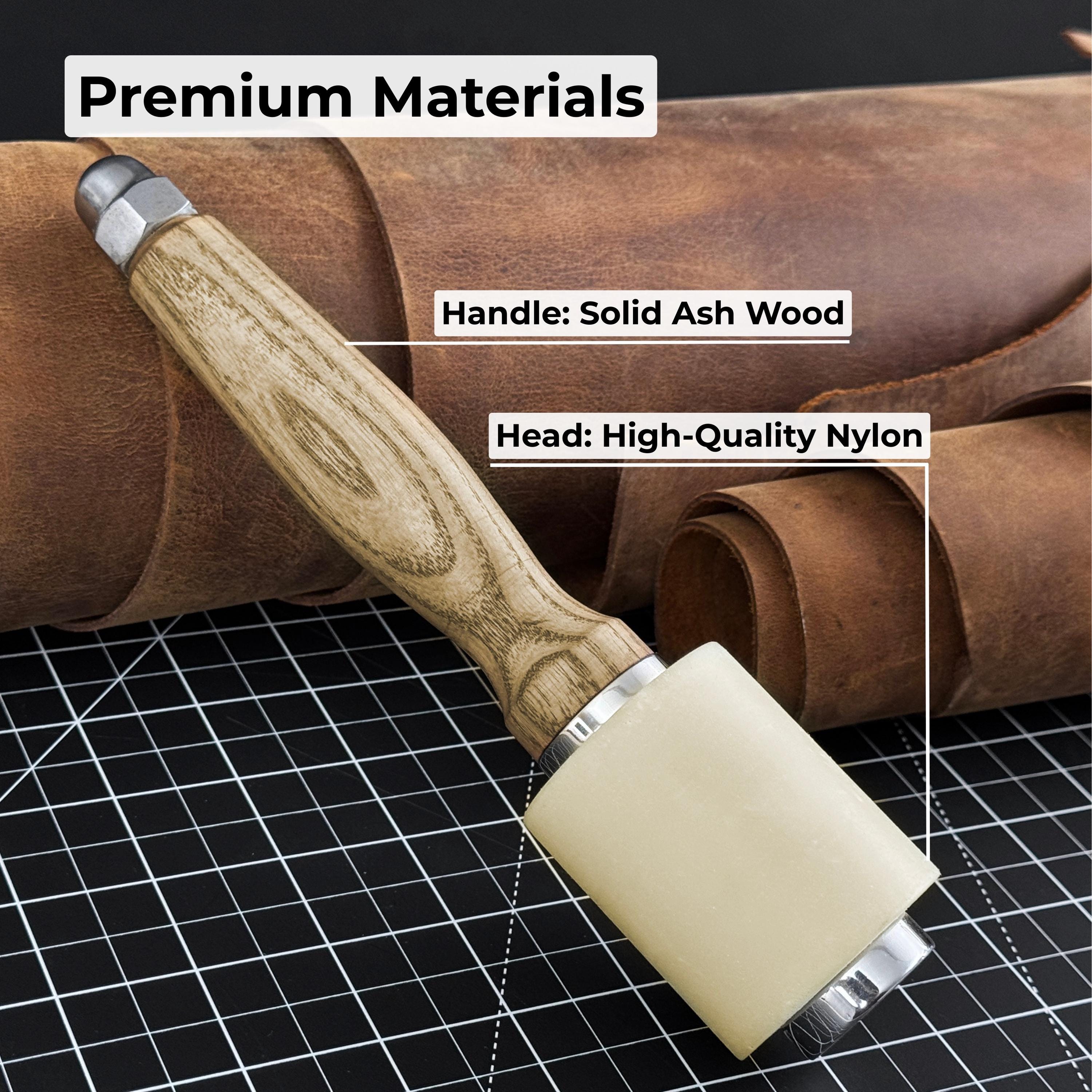 Nylon Hammer. Ergonomic Handle and Balanced Weight. Leatherworking ...