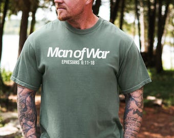 Comfort Colors, Armor of God Shirt, Full armor of God, Christian merch, Bible verse shirt, men Christian shirt, Christian streetwear
