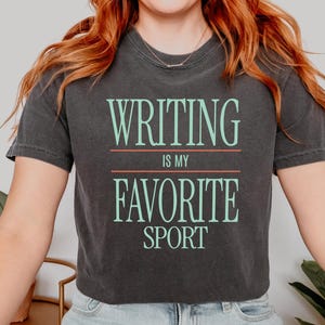 Comfort Colors English teacher shirt, ela teacher, writing shirt, funny teacher writer t-shirt, gift for writing teacher, english department