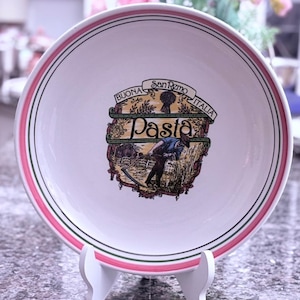 Bol à pâtes vintage Himark San Remo : objet de collection italien