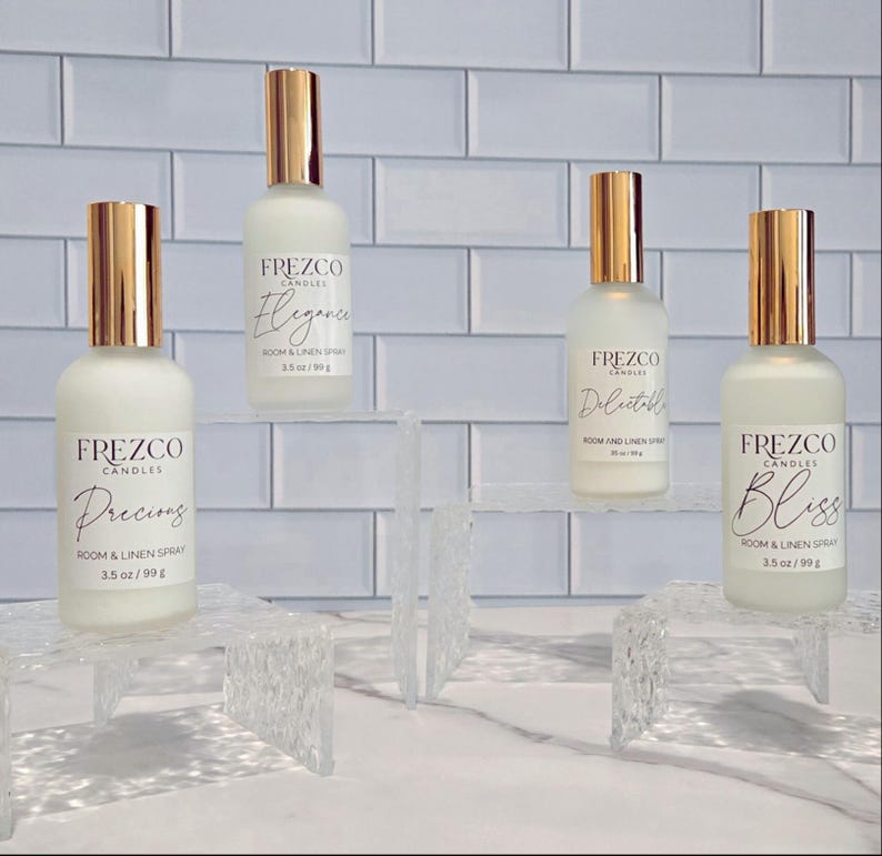 Picture of Luxury Eco-friendly Room and Linen Spray, Long-lasting Home Fragrance ...