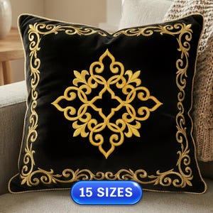 Scrollwork | Arabesque | Victorian Ornate | Ornament | Embroidery design | Machine embroidery scheme | Embroidery file | Instant download