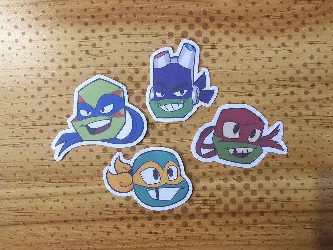ROTTMNT Stickers - Pack - Etsy