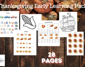 Thanksgiving Early Learning Pack