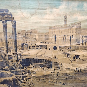 mappa del rotolo della vecchia scuola