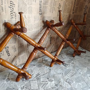 Vintage wooden hanger