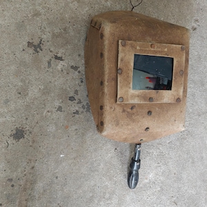 Old welding mask