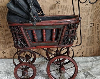 Dekorative Kinderwagen