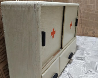 old medicine cabinet