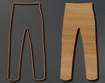 Fichier découpé au laser pour pantalons | Fichier de gravure de pantalon | Pantalon SVG | Pantalons Vêtements SVG | Pantalon vêtement SVG | Téléchargement instantané