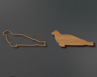 Lasergesneden zegelbestand | Zegelgraveerbestand | Zegel-SVG | Zegel dieren SVG | Zegellichaam SVG | Direct downloaden