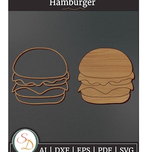 Hamburger dxf - Etsy 日本