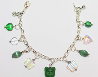 Cat Charm Bracelet