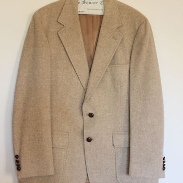 Vintage Merino Wool Coat