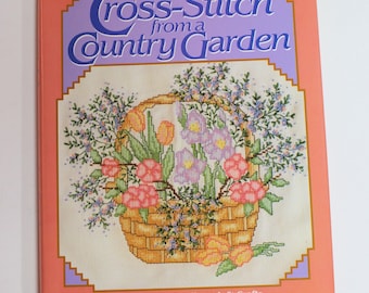 Vintage Cross Stitch From a Country Garden Book