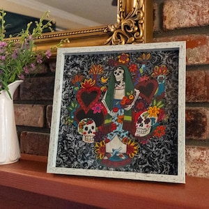 Arte Decoupage Mexicano, Día de los Muertos