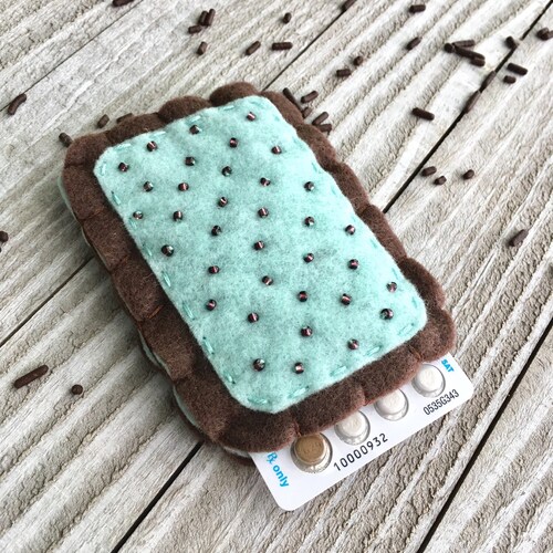 The Original Toaster Pastry Birth Control Case Mint Etsy