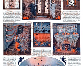 october 1914 halloween scenes