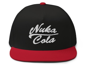 Gorra bordada de Nuka Cola, divertido regalo de cosplay de Fallout, videojuegos
