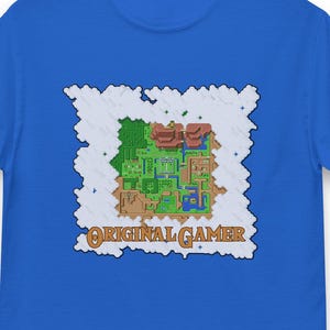 T-shirt classique unisexe imprimé carte de hyrule