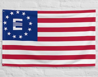 Tapiz con la bandera de Enclave, póster en lienzo con el estandarte de Enclave, arte para fans de videojuegos, decoración para habitación de gamers, regalo para frikis de la ciencia ficción