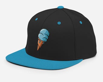 Gorra Snapback Bordada Helado
