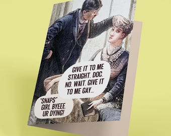 Funny Get Well Card: Irreverent Doctor Humor