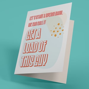 Obtenez une charge de ce type - carte d'anniversaire (carte de voeux drôle, irrévérencieux, pour adulte)