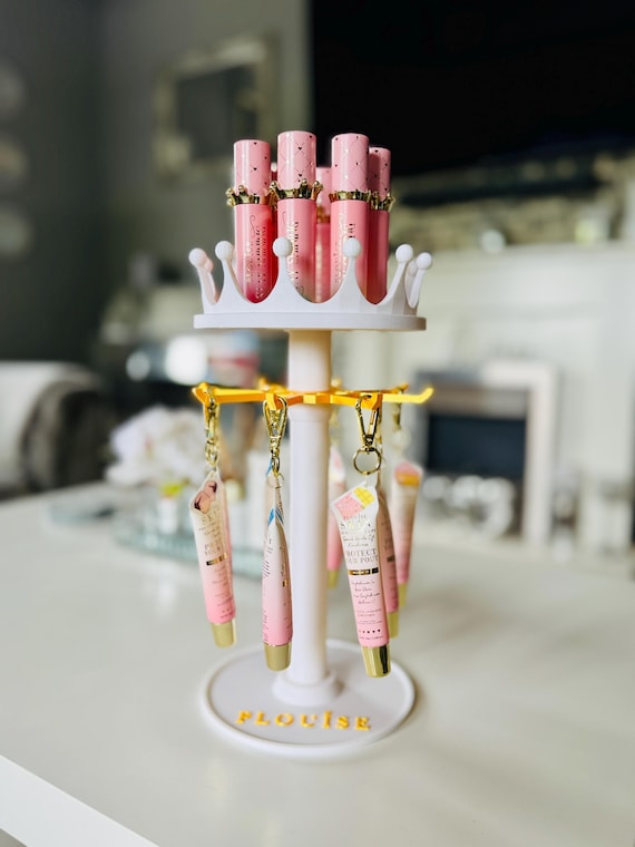 Plouise 12点 まとめ売り P.louise Lip Gloss Carousel Display Stand – Crown Organiser - Etsy