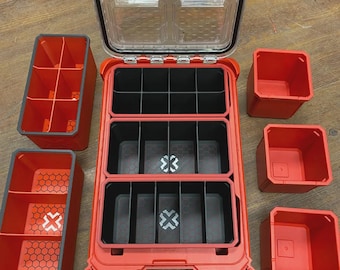 Wkładki drukowane w technologii 3D do MILWAUKEE PACKOUT - Standard Organizer
