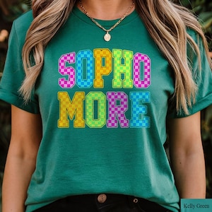 Sophomore Shirt, 10th Grade Back to School Tees, Sophomore Class Tee, High School Back to School Shirt, Sophomore Spirit Day Outfit