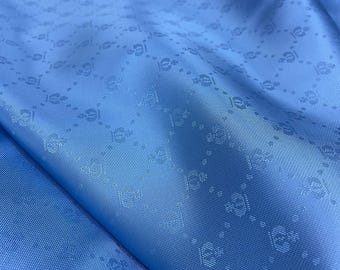 Small Jacquard Design Viscose Lining  Fabric/Made in İtaly