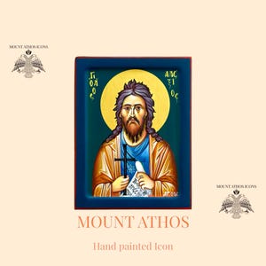 Saint Alexis the Man of God Icon – Hand-Painted Orthodox Icon – 22K Gold Leaf – Patron of Humility and Hidden Holiness – Byzantine Art