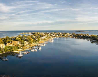 Westport's Bermuda Lagoon Panorama Print