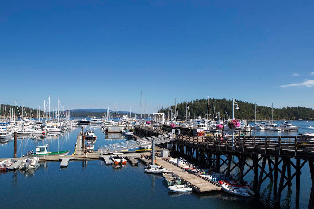 Friday Harbor Marina, San Juan Island, Washington Photo Print - Etsy