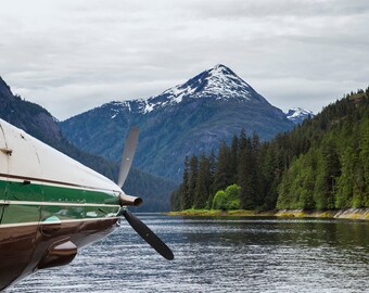 Seaplane in Misty Fiords Ketchikan Alaska Photograph