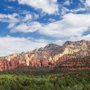 Sedona Arizona Landscape Print - 10x20 Panorama Landscape Photography Print - American Southwest Art