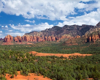 Sedona Arizona landschap fotografie Print - Amerikaanse zuidwesten kunst