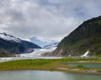 Mendenhall Glacier, Juneau, Alaska - Alaska Travel Landscape Art Photography